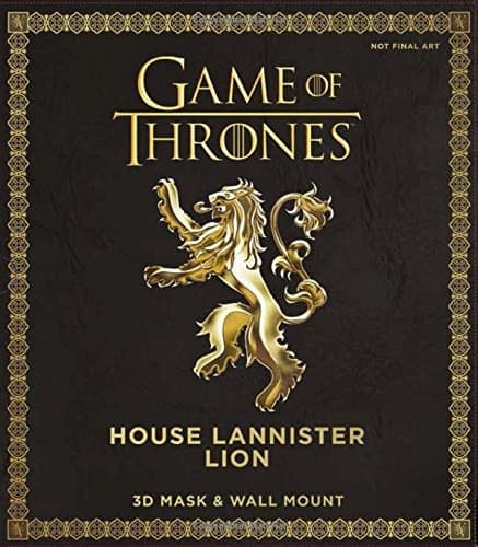 Game of Thrones House Lannister Lion by George R. R. Martin