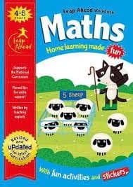 Maths  home learning made age 4-5 years by Igloobooks