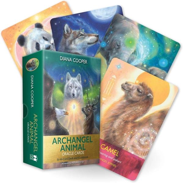 Archangel Animal Oracle Cards: A 44-Card Deck and Guidebook by Diana Cooper