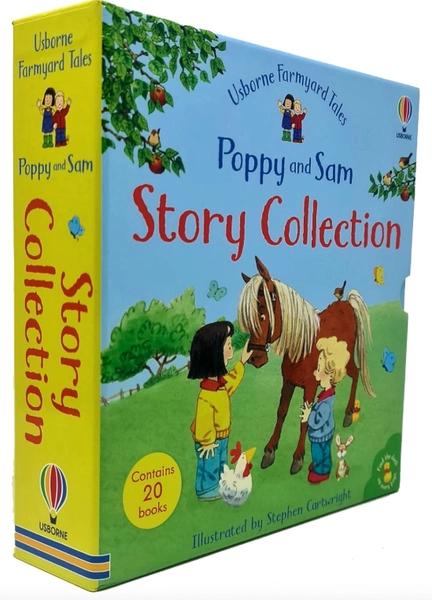 Usborne Farmyard Tales Poppy and Sam Series Collection 20 Books Box Set by Heather Amery