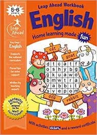 English  home learning made 5-6 years by Igloobooks