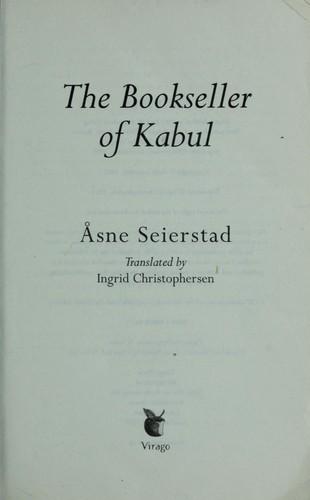 The Bookseller of Kabul by Asne Seierstad