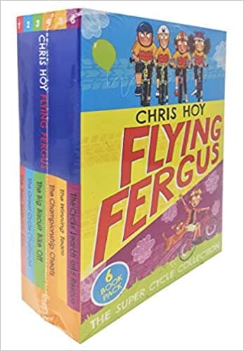 Chris Hoy Flying Fergus The Super Cycle 6 Books Collection Set by Chris Hoy