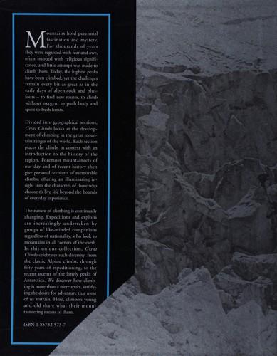 Great Climbs by Mitchell Beazley