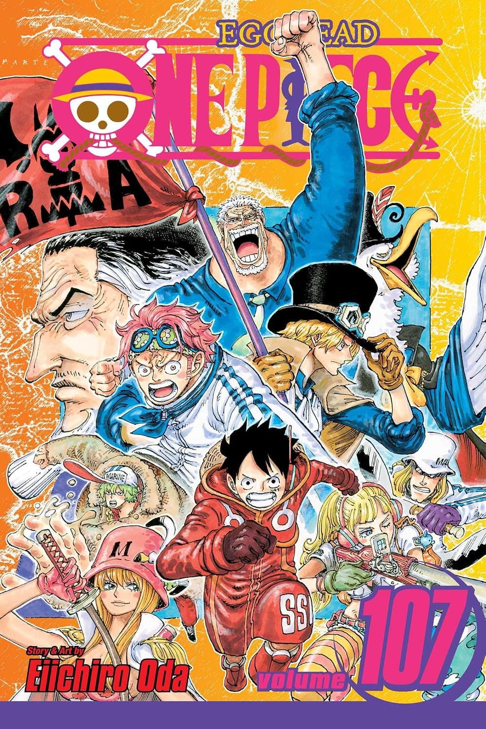 One Piece, Volume 107: Egghead by Eiichiro Oda