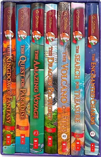 Geronimo Stilton: The Kingdom of Fantasy (Pack of 7 books) by Geronimo Stilton