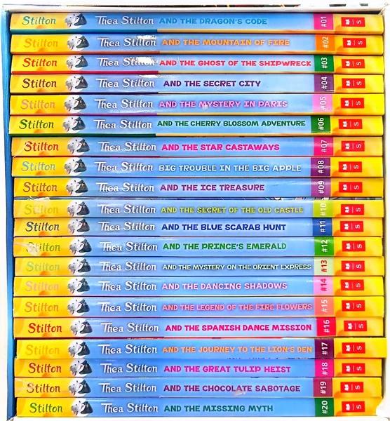 Thea Stilton [Paperback] GERONIMO STILTON -  Set of 1-20 Books by Thea Stilton