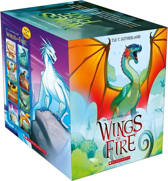Wings of Fire Box Set #1 (Books 1 to 8) by Tui T. Sutherland