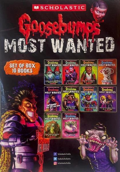 Goosebumps Most Wanted Box-set (10 Books) by R L Stine