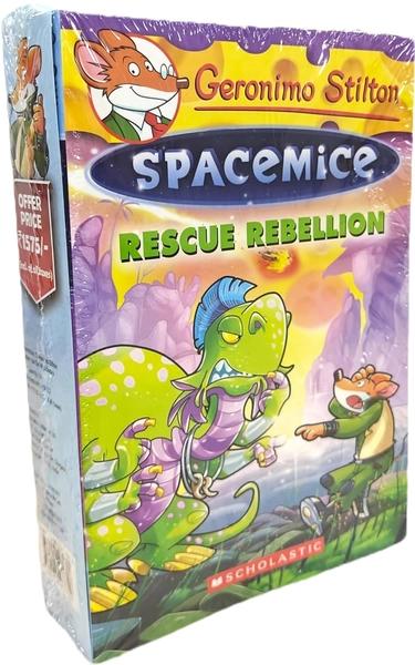 Geronimo Stilton Spacemice - Rescue Rebel, a set of 5 Books by Geronimo Stilton