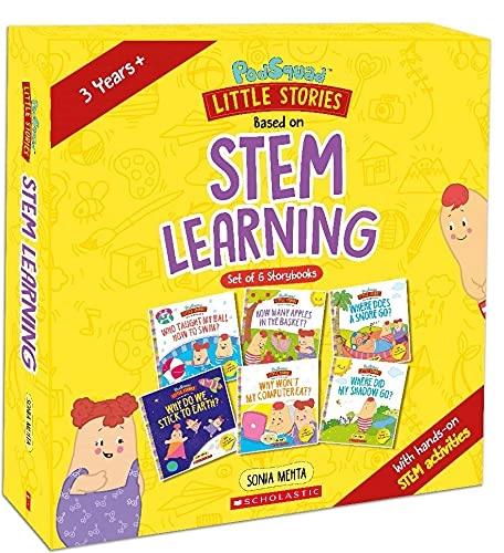 Pod Squad Little Stories Based on STEM Learning (Set of 6 Storybooks) by Sonia Mehta