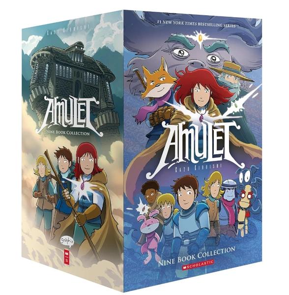 Amulet Series: A set of 9 Books Collection by Kazu Kibuishi