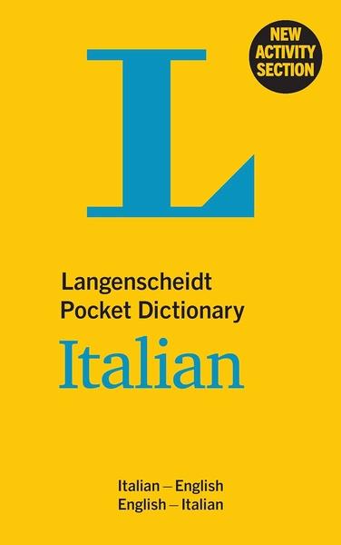 Langenscheidt Pocket Dictionary Italian by Langenscheidt
