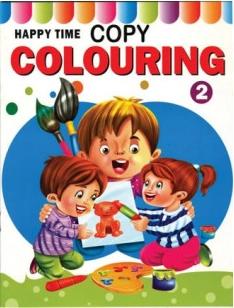 Happy Time Copy Colouring by Sunrise Publishers
