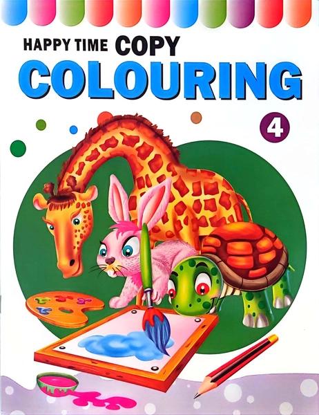 Happy Time Copy Colouring 4 by Sunrise