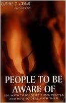 People to be aware of by Ruthie O. Grant