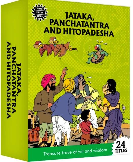 Jataka, Panchatantra, Hitopadesha Collection: 24 Book Set by Kamala Chandrakant