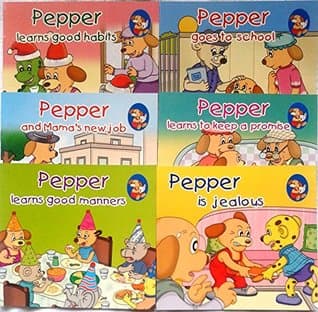 Pepper Series Set 5 ( Set of Six Books) (Pepper Storybooks) by Seekosity Books