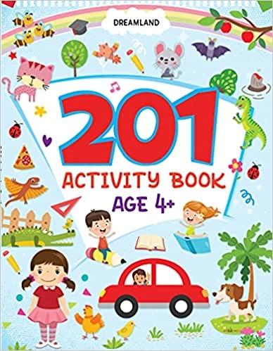 201 Activity Book Age 4+ by Dreamland