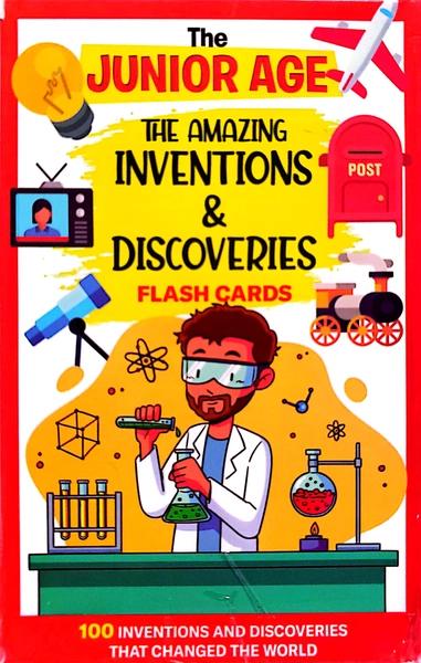 The Amazing Inventions and Discoveries Flash Card by Kids Newspaper