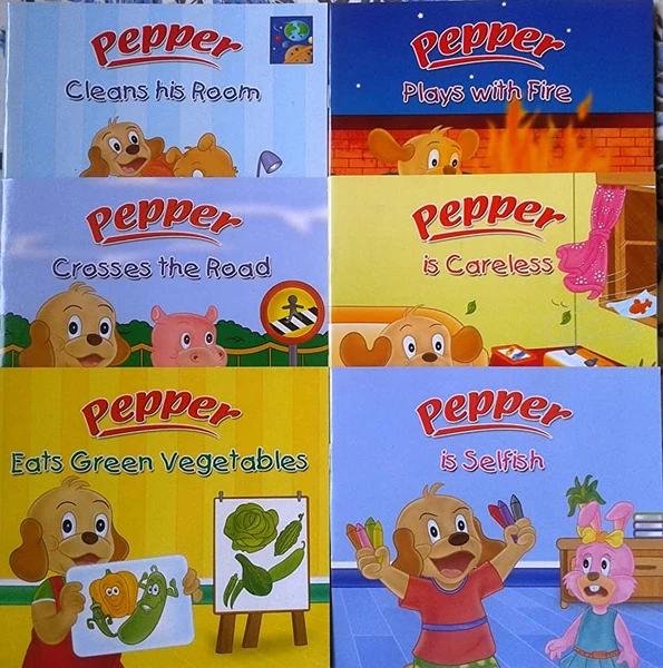 Pepper Series Set 1 (Set of 6 Books) (Pepper Books) by Seekosity Books