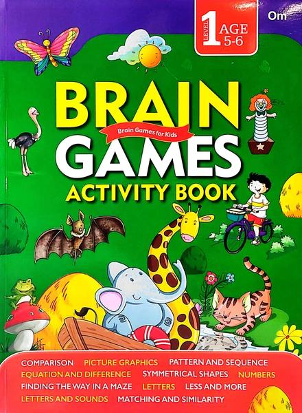 Brain Games Activity Book Level - 1: Brain Games Activity Book Level 1 by Om Books International