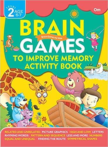 Brain Games to Improve Memory Activity Book by Om Books Editorial Team