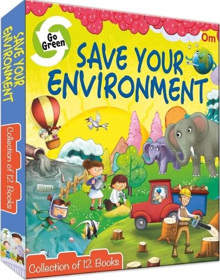 Environment Encyclopedia: Go Green (Set Of 12 Books) by Sarika Dandona