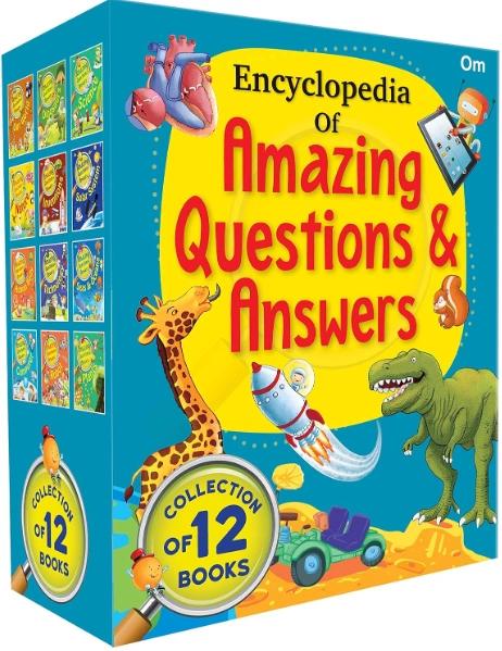 Encyclopedia: Amazing Questions & Answers (set of 12 knowledge Books) by Om Books International