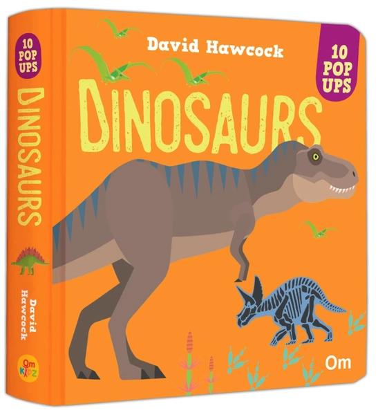 Pop Up Dinosaurs Book for Children: 3D Interactive Dino Pop Up Adventure Book for Kids by Om Books International
