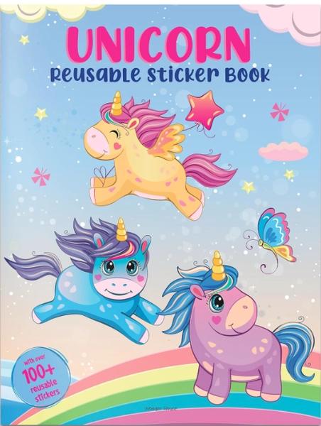 Unicorn World: Reusable Sticker Book by Wonder House Books