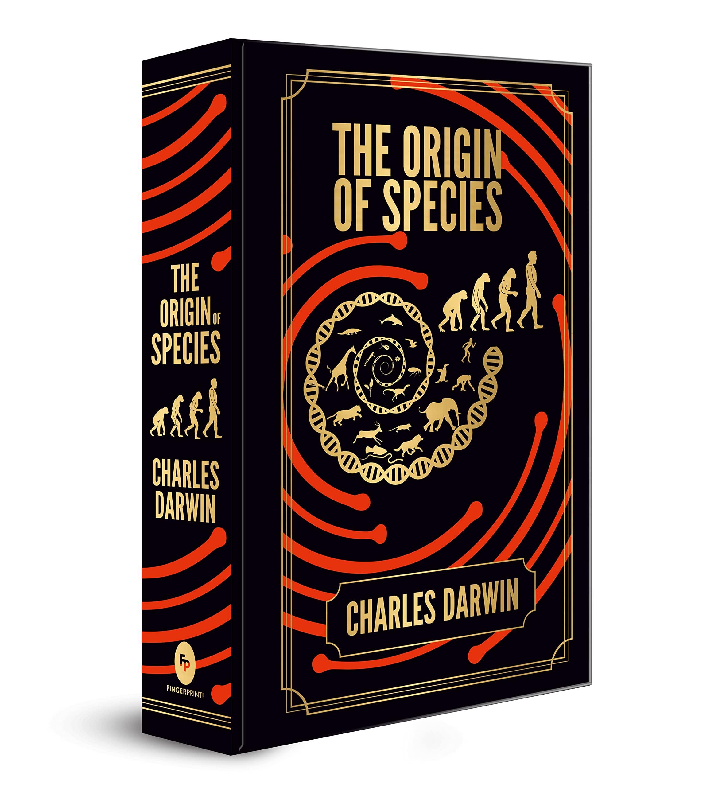 The Origin of Species (Deluxe Hardbound Edition) by Charles Darwin