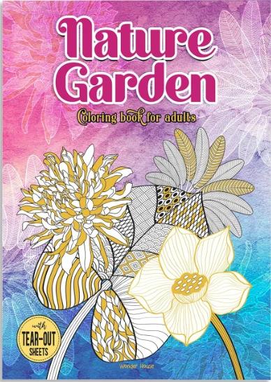 Nature Garden: Coloring Book for Adults by Wonder House Books