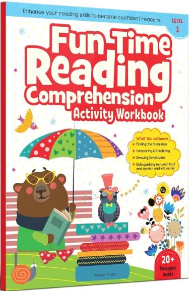 Fun Time Reading Comprehension: Level 1 by Wonder House