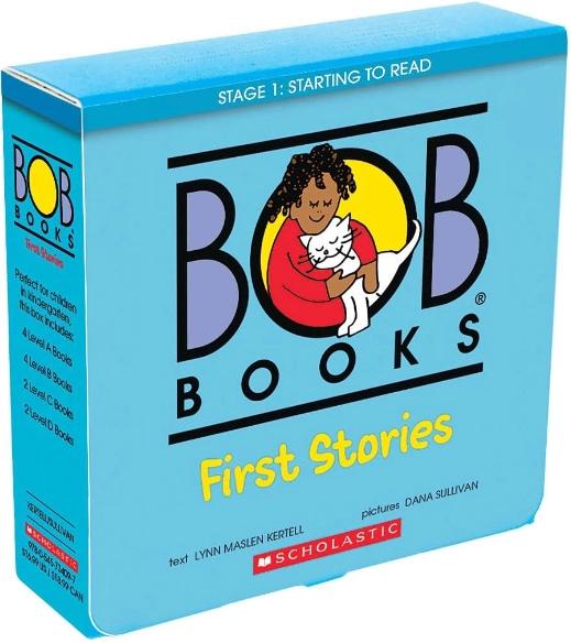 Bob Books - First Stories Box Set by Lynn Maslen Kertell