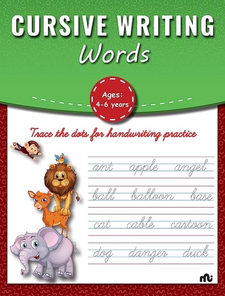 Cursive Writing Words by Rupa