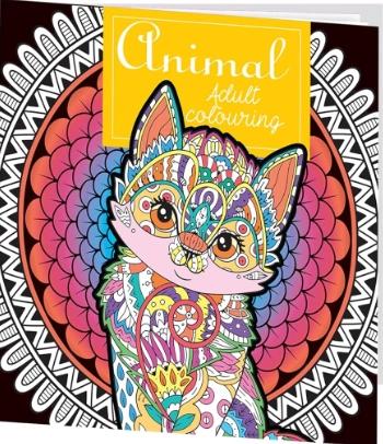 Animal Adult Colouring Books by Hello Friend Books