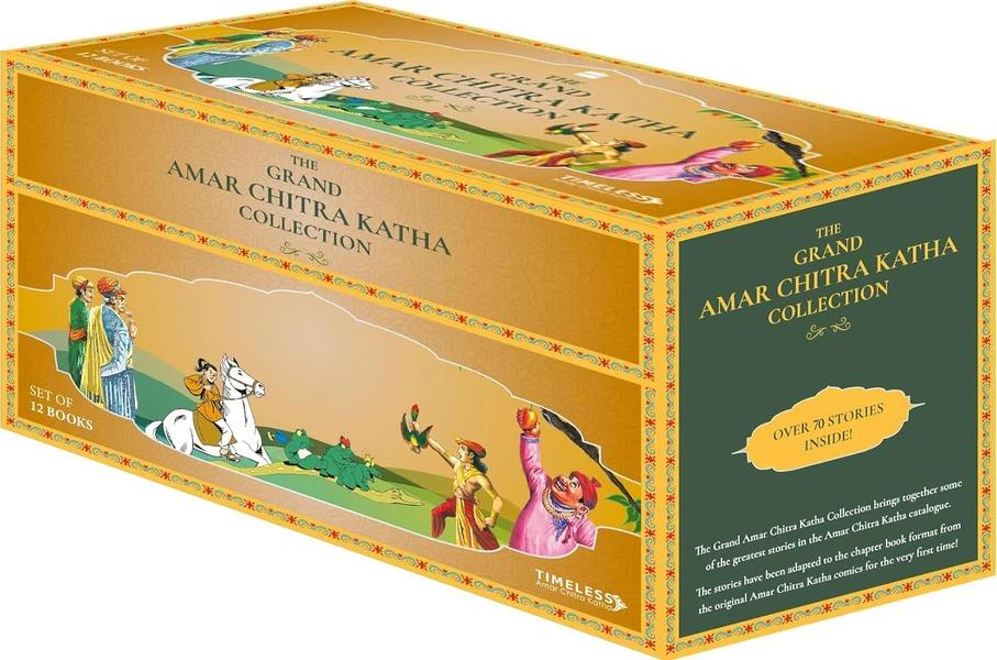 The Grand Amar Chitra Katha Collection - Boxset of 12 books by Amar Chitra Katha