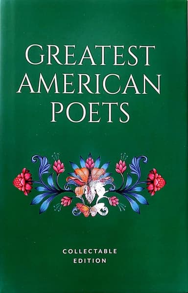 Greatest American Poets by Finger Print