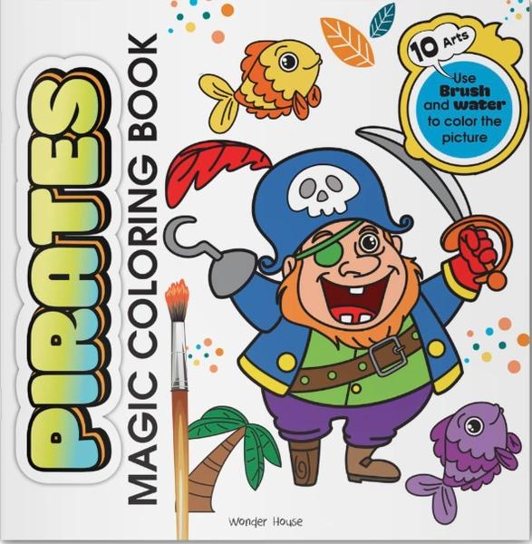 Pirates Magic Coloring Book by Wonder House Books