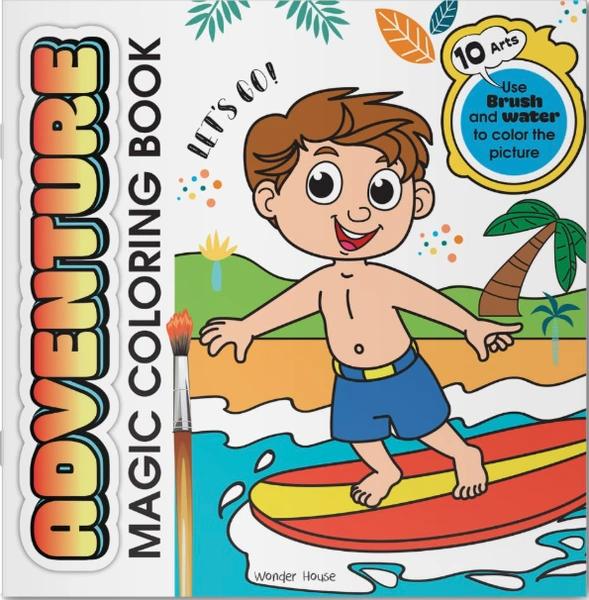 Adventure Magic Coloring Book by Wonder House Books