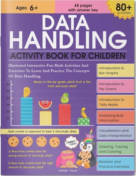 Data Handling Activity Book for Kids by Wonder House Books