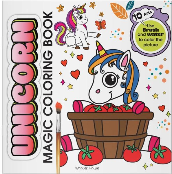 Unicorn Magic Coloring Book by Wonder House Books