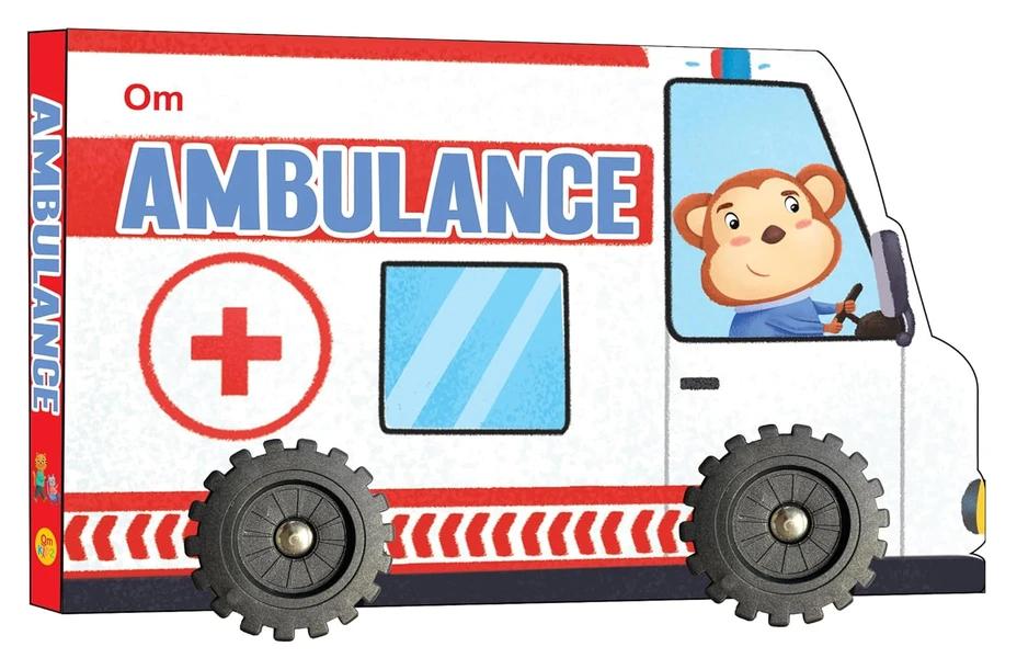 Cutout Board Book : Ambulance by Om Books Editorial Stories