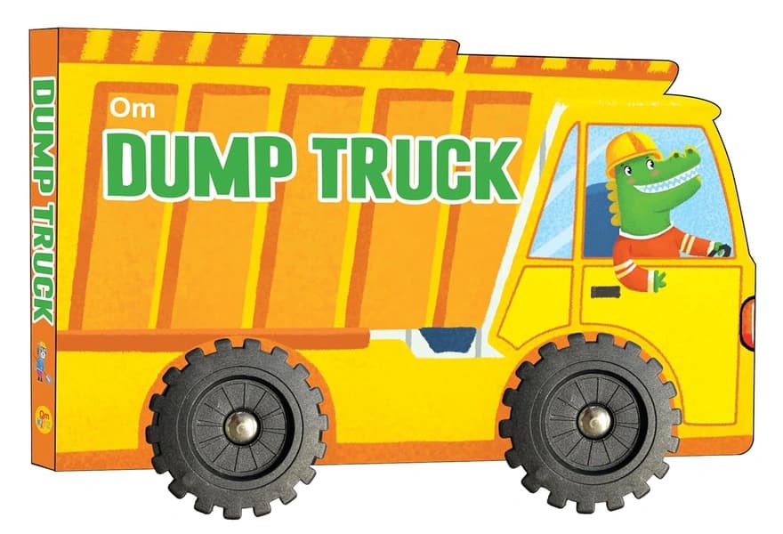 Cutout Board Book : Dump Truck by Om Books Editorial Stories