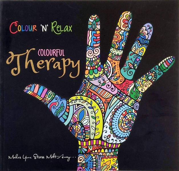 Colour 'N' Relax Colourful Therapy by Sunrise Publishers