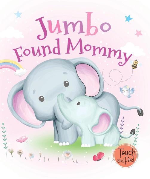 Booktopus Touch and Feel Board Book - Jumbo Found Mommy Sensory Book for Toddlers by Booktopus