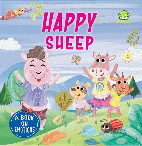 The Happy Sheep Emotion Board Book by Booktopus