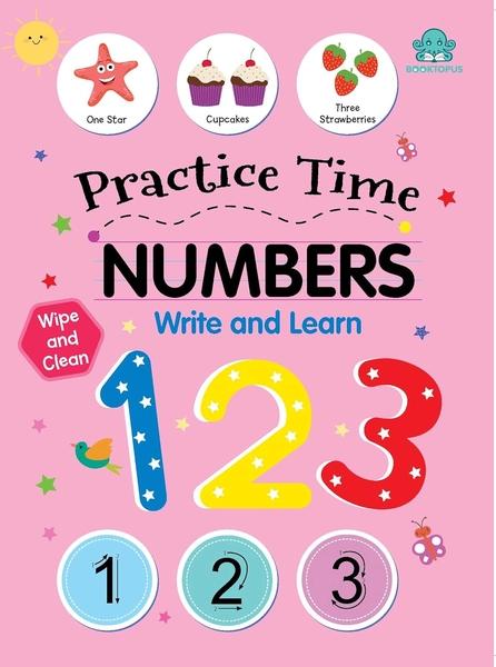 Let's Practice Wipe and Clean Numbers by Booktopus