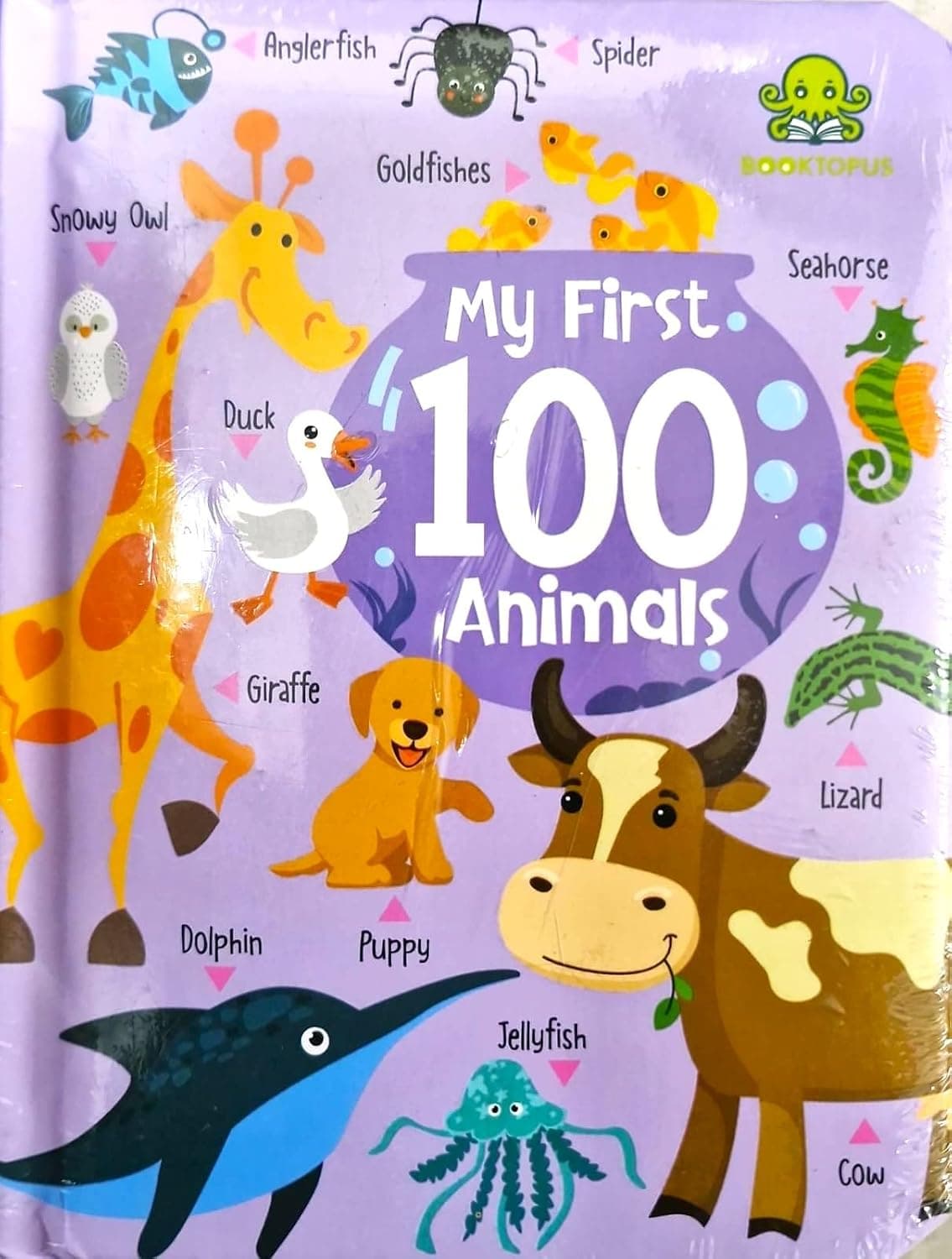 My First 100 Animals (My First 100 Mini Board Book) by Booktopus